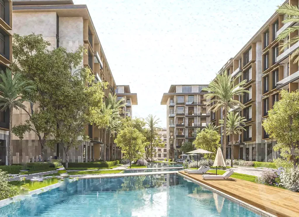 شقتك قسط على 8 سنين بمقدم 5% في أميز لوكيشن بالتجمع داخل Jadie Residence في جادي ريزيدنس – كونكريت . شركة المؤيد