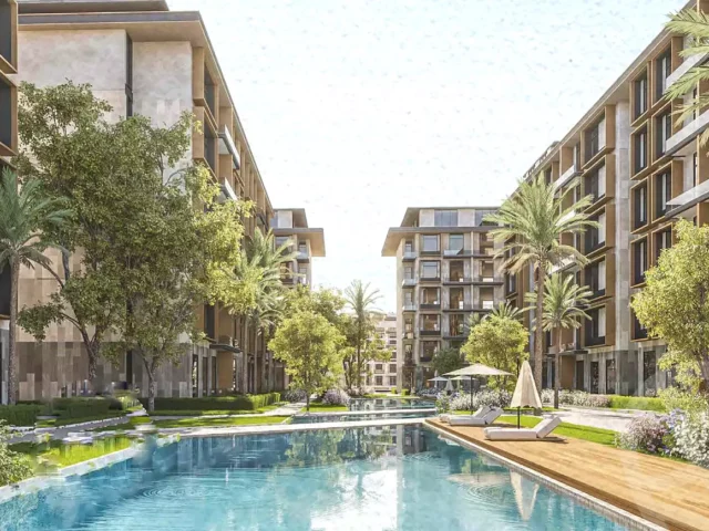 شقتك قسط على 8 سنين بمقدم 5% في أميز لوكيشن بالتجمع داخل Jadie Residence في جادي ريزيدنس – كونكريت . شركة المؤيد