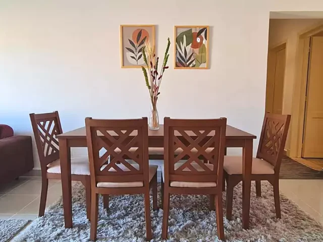 ✨ شقة مفروشة للإيجار – مدينة الرحاب 2🏡 المساحة: 131 م²📍 الموقع: الرحاب 2 – مجموعة 111🏢 الدو في المرحله الثامنه . شركة المؤيد